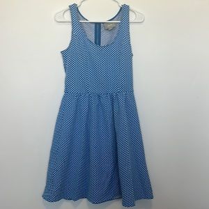 Blue polka dot Maeve dress!